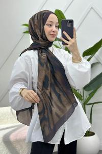 KAHVERENGİ SERİSİ PAMUK ŞAL SERİSİ