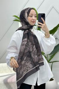 KAHVERENGİ SERİSİ PAMUK ŞAL SERİSİ