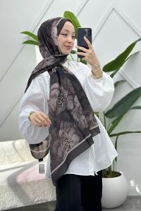 KAHVERENGİ SERİSİ PAMUK ŞAL SERİSİ