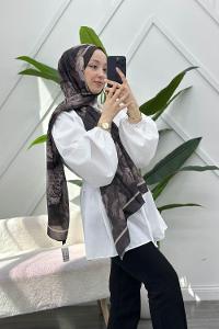 KAHVERENGİ SERİSİ PAMUK ŞAL SERİSİ