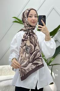 KAHVERENGİ SERİSİ PAMUK ŞAL SERİSİ