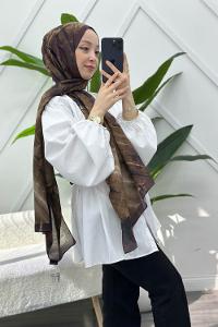 KAHVERENGİ SERİSİ PAMUK ŞAL SERİSİ