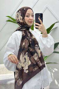 KAHVERENGİ SERİSİ PAMUK ŞAL SERİSİ