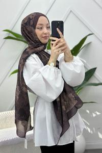 KAHVERENGİ SERİSİ PAMUK ŞAL SERİSİ