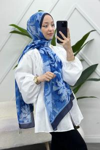 KARANFİL DESEN PAMUK ŞAL