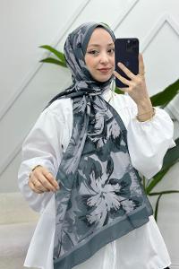 KARANFİL DESEN PAMUK ŞAL
