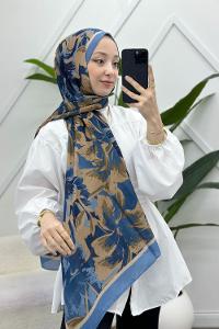 KARANFİL DESEN PAMUK ŞAL
