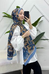 KARANFİL DESEN PAMUK ŞAL