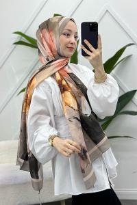 MANOLYA DESENLİ PAMUK ŞAL SERİSİ