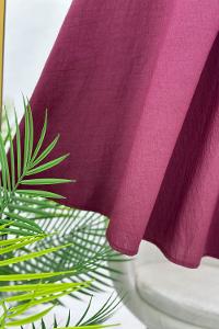 KEMERLİ BELİ LASTİKLİ ETEK