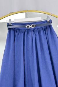 KEMERLİ BELİ LASTİKLİ ETEK