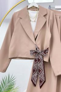 BELDEN FULAR BAĞLAMALI ETEK TAKIM