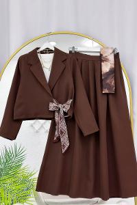 BELDEN FULAR BAĞLAMALI ETEK TAKIM