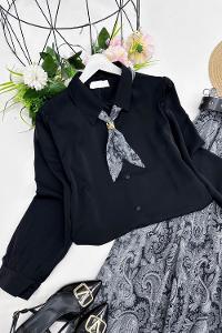 MAYA  FULARLI GÖMLEK ETEK TAKIM