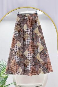 BELİ LASTİKLİ OTANTIK ETEK