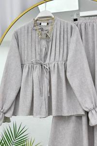 BELİ İPLİ ETEK TAKIM