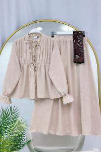 BELİ İPLİ ETEK TAKIM