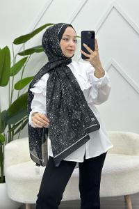 SOFT PAMUK ETNİK DESEN ŞAL