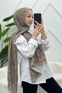 SOFT PAMUK ETNİK DESEN ŞAL