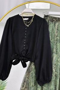 SIRA DÜĞMELİ GÖMLEK ETEKLİ TAKIM