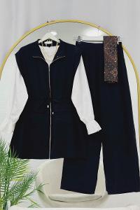 CEP KAPAKLI PANTOLON TENSEL TAKIM