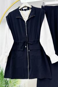 CEP KAPAKLI PANTOLON TENSEL TAKIM