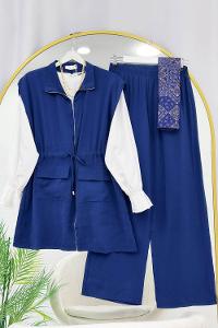 CEP KAPAKLI PANTOLON TENSEL TAKIM