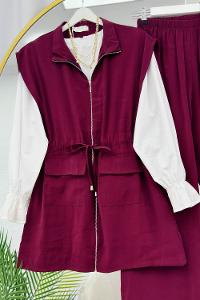 CEP KAPAKLI PANTOLON TENSEL TAKIM