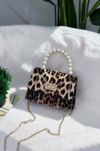 SEVİLLA BEYAZ İNCİLİ SAPLI  ASKILI  KADIN EL VE OMUZ VE  ÇANTASI