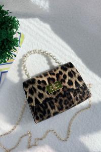 SEVİLLA BEYAZ İNCİLİ SAPLI  ASKILI  KADIN EL VE OMUZ VE  ÇANTASI