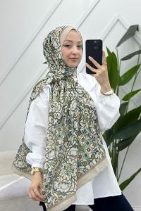 ÇİNİ DESENLİ ŞAL
