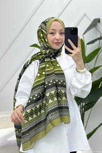 GEOMETRİK DESENLİ ŞAL