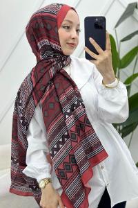 GEOMETRİK DESENLİ ŞAL