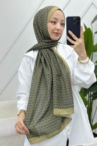 MONOKROM DESENLİ ŞAL