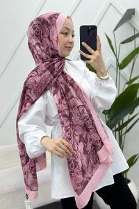 BAMBU KRAŞ PEMBE MİX ŞAL