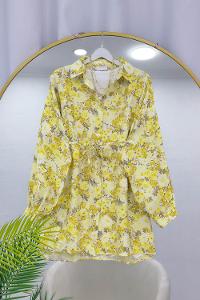 MANGO KUMAŞ KADIN TUNİK GÖMLEK