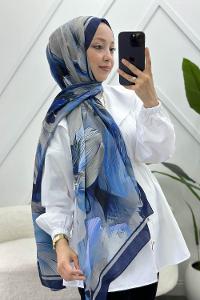 ÇİZGİ DESEN PAMUK SOFT ŞAL