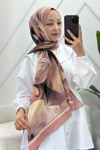ÇİZGİ DESEN PAMUK SOFT ŞAL