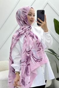ORKİDE DESEN PAMUK SOFT ŞAL