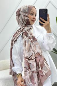 ORKİDE DESEN PAMUK SOFT ŞAL