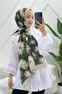NİLÜFER DESEN PAMUK SOFT ŞAL