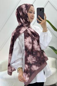 NİLÜFER DESEN PAMUK SOFT ŞAL