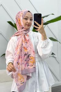 ÇİÇEK BAHÇESİ DESEN PAMUK SOFT ŞAL