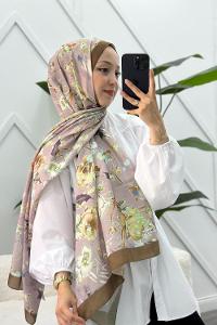 ÇİÇEK BAHÇESİ DESEN PAMUK SOFT ŞAL