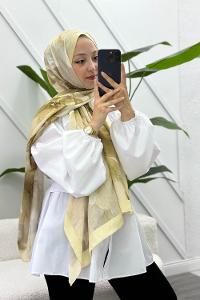EBRU  DESEN PAMUK SOFT ŞAL