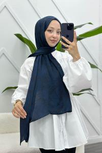 YAPRAK DESEN PAMUK SOFT ŞAL