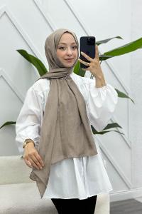 YAPRAK DESEN PAMUK SOFT ŞAL