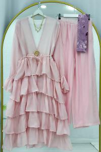 BEYZA FIRFIRLI TUNİK PANTOLONLU TAKIM