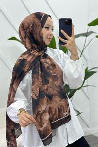 KAHVERENGİ PAMUK SOFT ŞAL SERİSİ