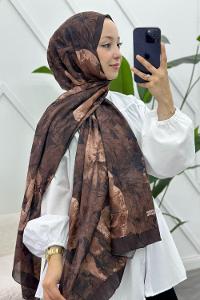 KAHVERENGİ PAMUK SOFT ŞAL SERİSİ